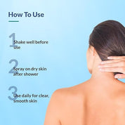 Fixderma 2% Salicylic Acid Salyzap Body Acne Spray For Acne on Back, Shoulders, Neck & Chest to improve Breakouts & Uneven skin texture for Women & Men - 50ml