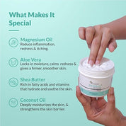 Fixderma Dewrav Moisturizing Cream for Face & Body with Shea Butter | Cold Cream for Winter | Deeply Moisturize, Hydrates & Soften Skin | Soothes Irritation | For Dry to Very Dry Skin - 250g