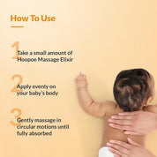 Fixderma Hoopoe Baby Massage Elixir|Baby Oil with Chamomile, Camellia, Safflower, Seasome & Jojoba Oil |Baby Massager Oil | Dermatologist Tested (100 Ml)