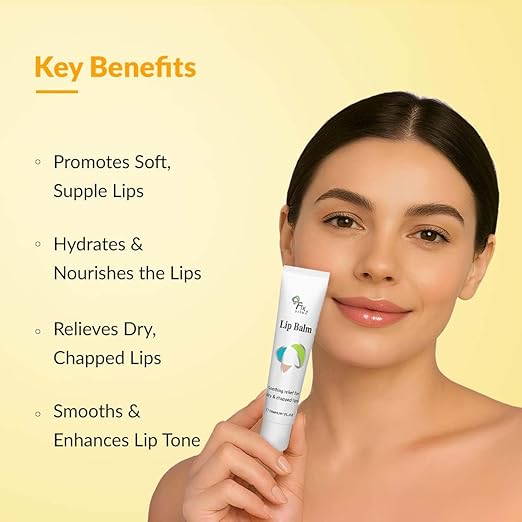 Fixderma Lip Balm With Vitamin C & E For Pigmented, Dry & Chapped Lips | Soft, Hydrating & Nourishes Lip | Even Out Lip Tone | Lip Balm For Dark Lips | 15ml