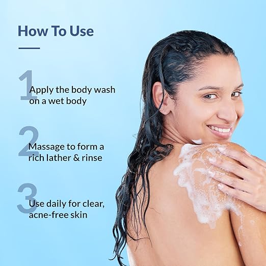 Fixderma Nigrifix Exfoliating Body Wash with 5% Actives (Lactic Acid, Glycolic Acid, Niacinamide Acid & Vitamin E) | Gentle Exfoliating Shower Gel | Improves Skin Tone | Body Wash Shower Gel - 200ml