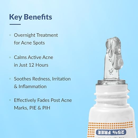 Fixderma Salyzap 2% Salicylic Acid Acne Spot Corrector Gel with 2% Niacinamide Acid & 1% Aczero | Reduce Active Acne & Redness | Fades Dark Spots & Blemishes | Pimple Remover For Men & Women - 20g