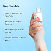 Fixderma Salyzap 2% Salicylic Acid Body Wash I For Acne, Anti Acne Body Wash on Back | Arms Suitable For Acne Prone Skin I Shower Gel For Women & Men I - 100ml