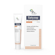Fixderma Salyzap Day Time Gel For Acne, With Salicylic Acid, For Acne Scars, Pimples, Unclogs pores, Exfoliates, Soothes Acne And Redness Reduces Breakouts, Suitable for Oily And Acne-Prone Skin, 20ml