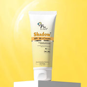 Fixderma Shadow Sunscreen SPF 30+ PA+++ Cream For Dry Skin | Broad Spectrum For UVA & UVB Protection | Non-Greasy | Water Resistant | No White Cast | Sunscreen For Dry Skin | For Men & Women | 75g