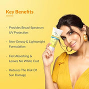 Fixderma Shadow Sunscreen SPF 30+ Pa+++ Gel For Oily Skin | Lightweight, Water Resistant, No White Cast | Broad Spectrum Sunscreen Gel For UVA & UVB Protection | Women & Men | 40gm