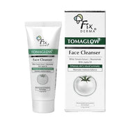 Fixderma Tomaglow Brightening Face Wash | with White Tomato Extract | 4% Niacinamide | Gentle & Hydrating Cleanser | Reduces Pigmentation & Evens Skin Tone | All Skin Type | 100 gm