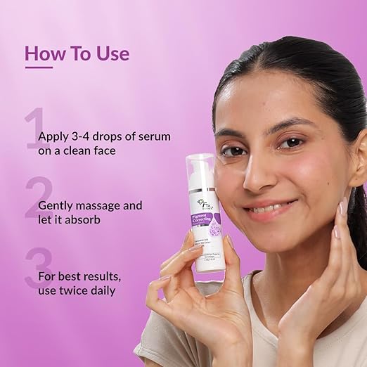 Fixderma Tranexamic Acid Pigment Correcting Serum | Face Serum for Melasma, Hyperpigmentation & Acne Spots | Acne Face Serum for Men & Women-30gm