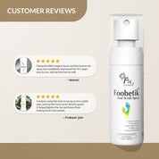 Fixderma Foobetik Foot Scrub Spray with 5% Lactic Acid & Shea Butter for Smooth Heels