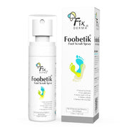 Fixderma Foobetik Foot Scrub Spray with 5% Lactic Acid & Shea Butter for Smooth Heels
