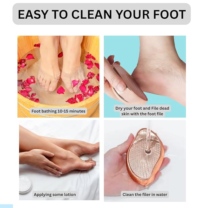 OROSSENTIALS Foot Scrapeer for Dead Skin