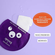 Foxtale Brightening Sheet Mask with Niacinamide and Berries for Bright Skin, 26g
