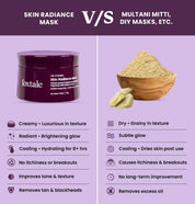 Foxtale De-Tan Skin Radiance Mask (75g)
