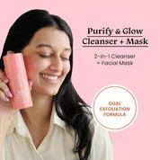Foxtale Purify & Glow Cleanser + Mask (100ml)