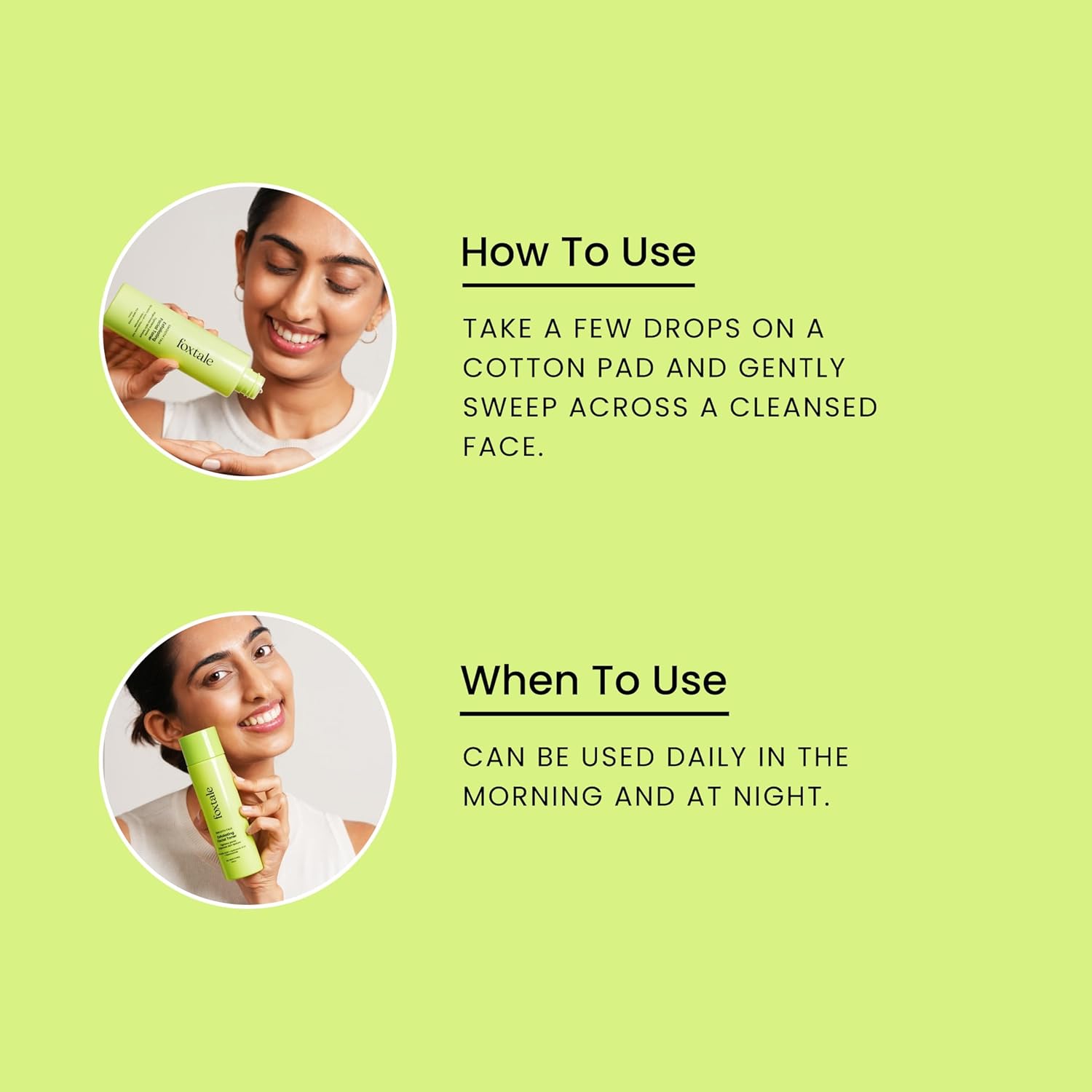 Foxtale Smooth Talk Exfoliating Facial Toner (150ml)
