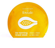 Foxtale Tan Removal Sheet Mask with Vitamin C and Papaya for Tan Removal, 26g