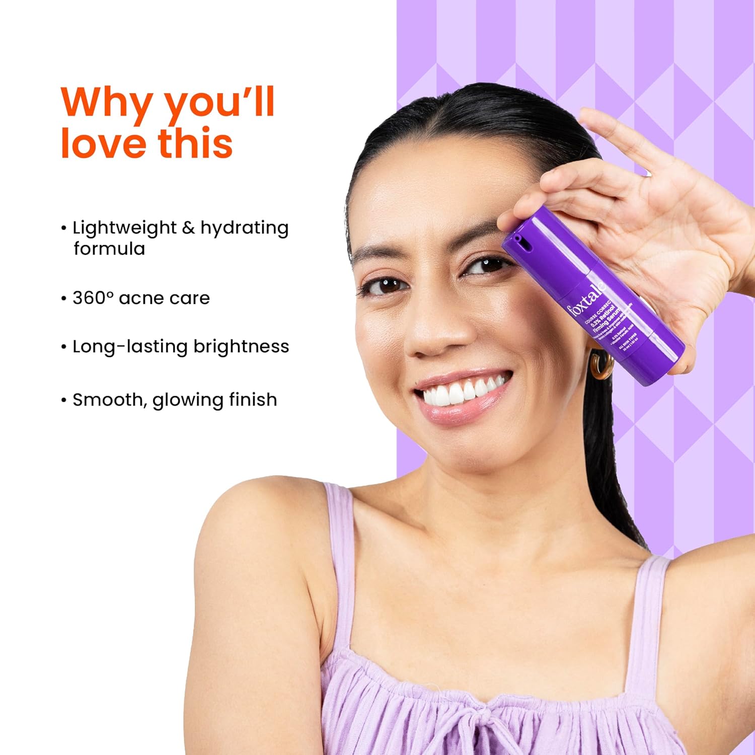Foxtale Course Correct 0.3% Retinol Firming Serum (30ml)