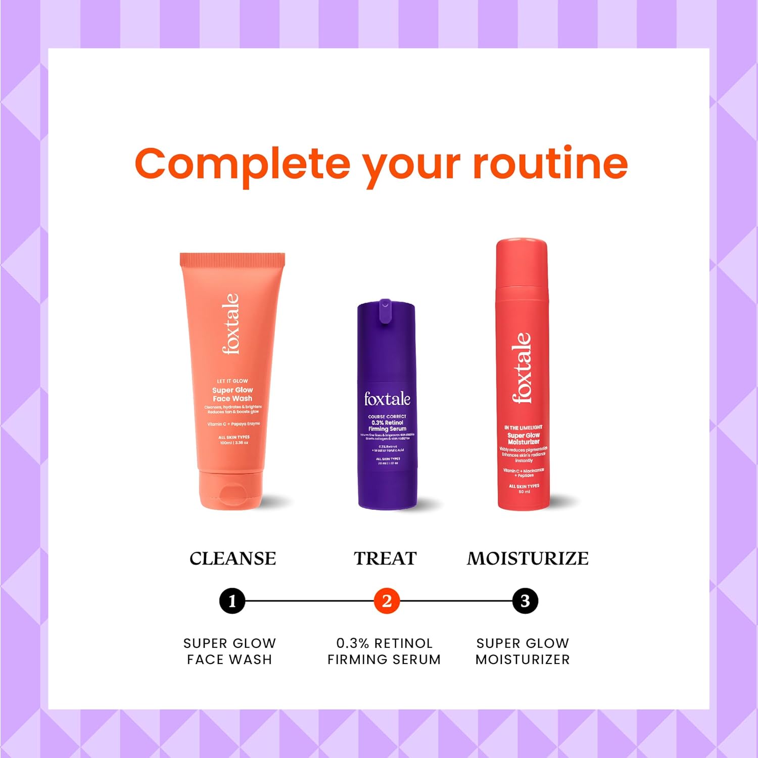Foxtale Course Correct 0.3% Retinol Firming Serum (30ml)