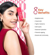 Foxtale 10% Vitamin C + Glutathione Complex Serum, Brightens skin in 3 days, Fades melasma & dark spots, Evens Skin tone, Gentle & Non-irritating, For All Skin types, Men & Women