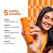 Foxtale 15% Vitamin C Face Serum for Glowing Skin