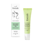 Foxtale 2% Salicylic Acid Acne Spot Corrector Gel with2% Azelaic Acid & 3% Glycolic Acid