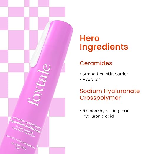 Foxtale 5x Hydrating Ceramide Moisturizer for Face