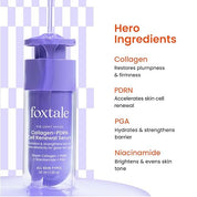 Foxtale Collagen-PDRN Cell Renewal Serum | Collagen + PDRN + Niacinamide + Polyglutamic Acid