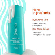 Foxtale Gentle Hydrating Face Wash with Hyaluronic Acid, Vitamin B5