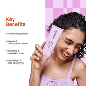 Foxtale Nourishing Ceramide Face Moisturizer with Niacinamide for 100 Hr Hydration, Lightweight & Non-Sticky, For Soft & Glowing Skin, Men & Women, All Skin Types