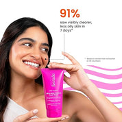 Foxtale Oil and Acne Control Face Wash | 2% Salicylic Acid + Niacinamide + Cica + Hyaluronic Acid