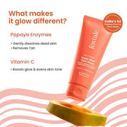 Foxtale Vitamin C Super Glow Face Wash with Papaya enzyme