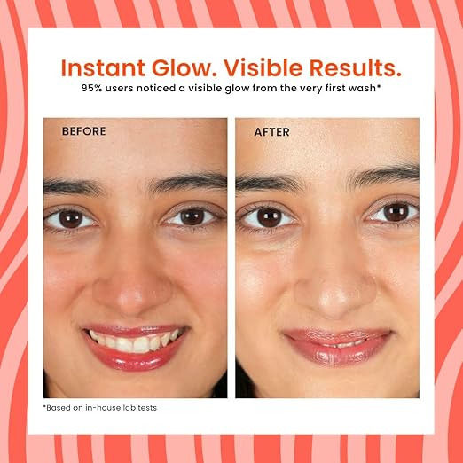 Foxtale Vitamin C Super Glow Face Wash with Papaya enzyme