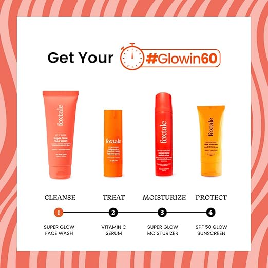 Foxtale Vitamin C Super Glow Face Wash with Papaya enzyme