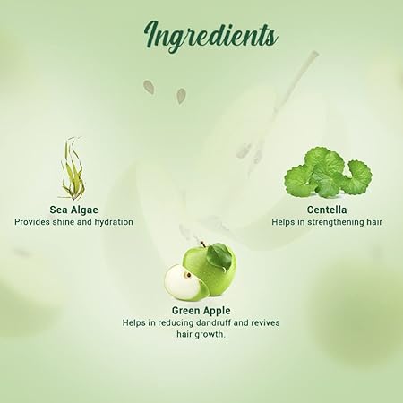Biotique Green Apple Shine & Gloss Shampoo & Conditioner