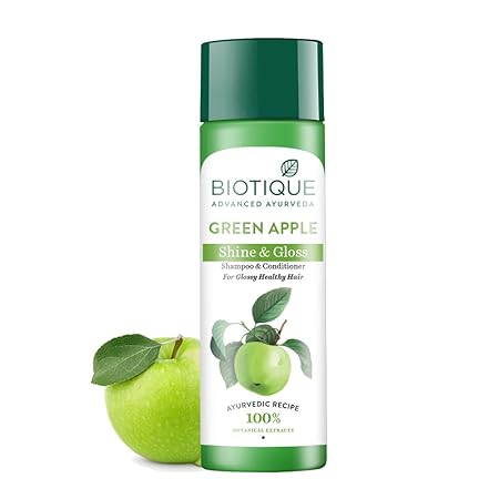 Biotique Green Apple Shine & Gloss Shampoo & Conditioner