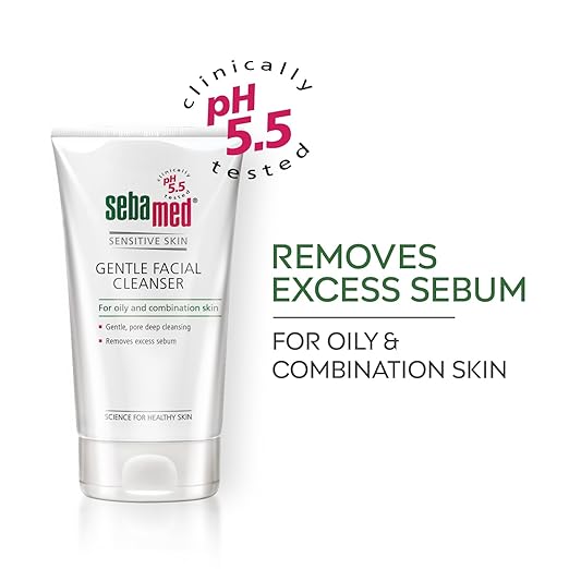 Sebamed Gentle Facial Cleanser| For Oily and Combination Skin