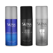 Skinn By Titan | Gift Pack Of Raw, Steele, Amalfi Men