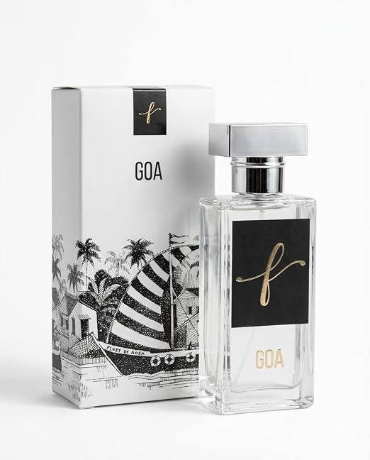 Goa Eau de Parfum | Fresh Aquatic Unisex Perfume | Long Lasting Luxury Fragrance | Inspired by Goa Beaches | 50 ml