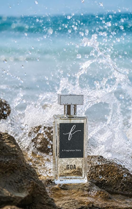 Goa Eau de Parfum | Fresh Aquatic Unisex Perfume | Long Lasting Luxury Fragrance | Inspired by Goa Beaches | 50 ml