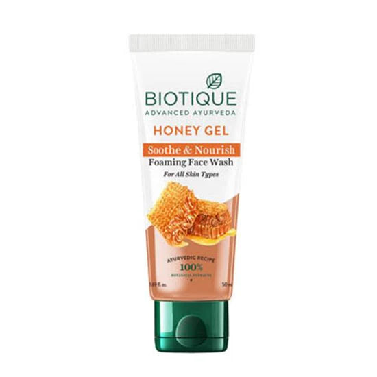 Biotique Honey Gel Soothe & Nourish Foaming Face wash