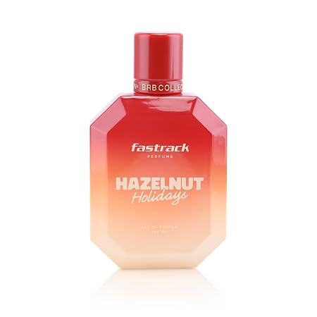 Fastrack BRB Hazelnut Holidays Unisex Perfume |100 ml EDP | Gourmand: Hazelnut & Vanilla Waffle Notes | IFRA certified| Safe for Skin