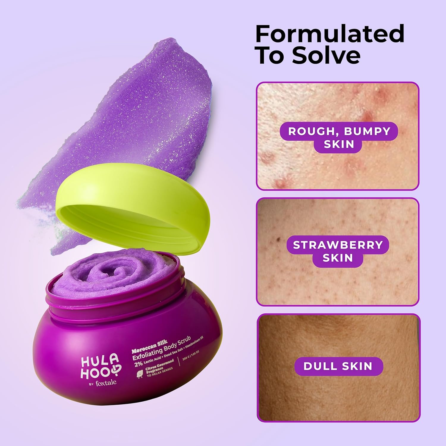 Foxtale Hula Hoop Exfoliating Body Scrub