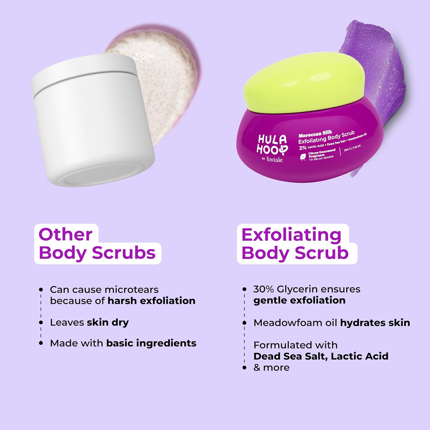 Foxtale Hula Hoop Exfoliating Body Scrub