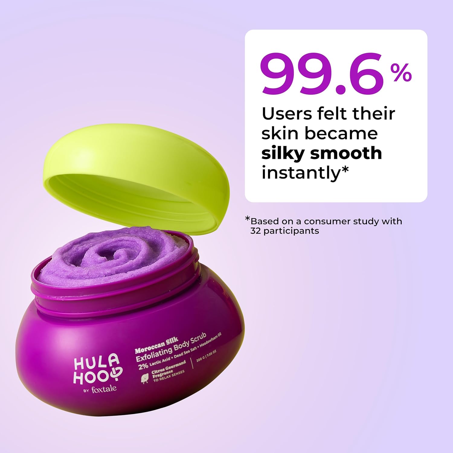 Foxtale Hula Hoop Exfoliating Body Scrub