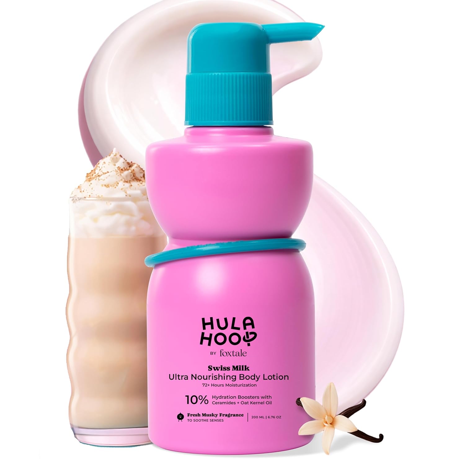 FOXTAL HULA HOOP BY SWISS MILK ULTRA NOURISHING BODY LOTION (200ml)