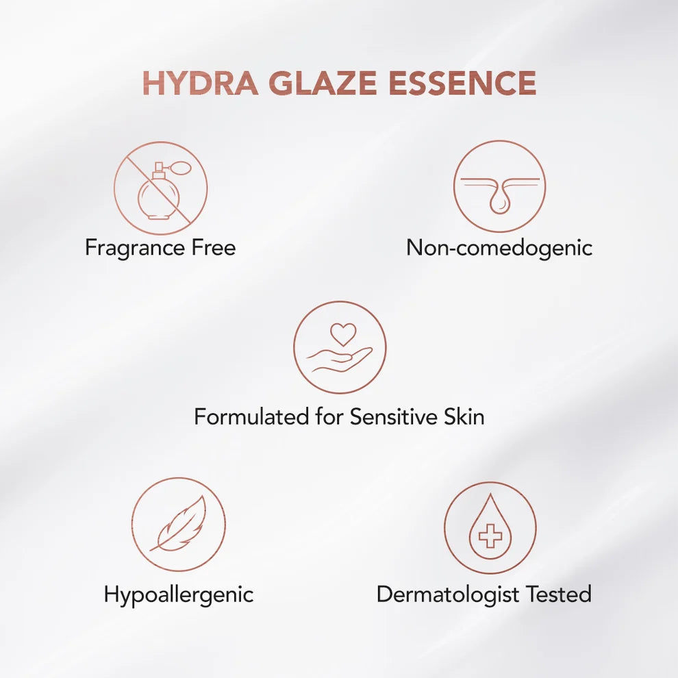 Kay Beauty Hydra Glaze Milky Essence, Toner - Hydrates, Strengthens Barrier with Lactic Acid