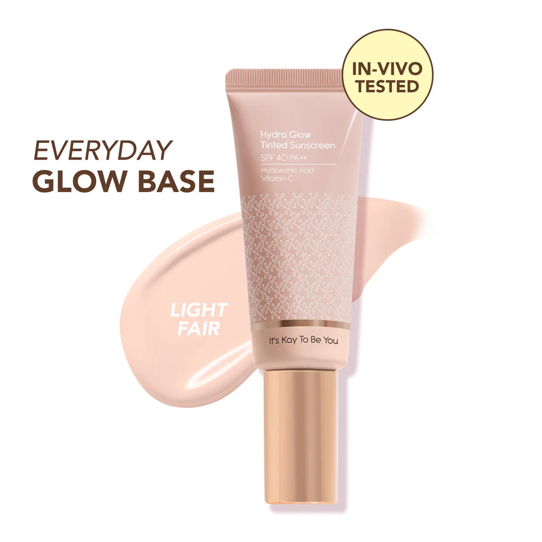 Kay beauty Hydra Glow Tinted Sunscreen SPF 40 PA++