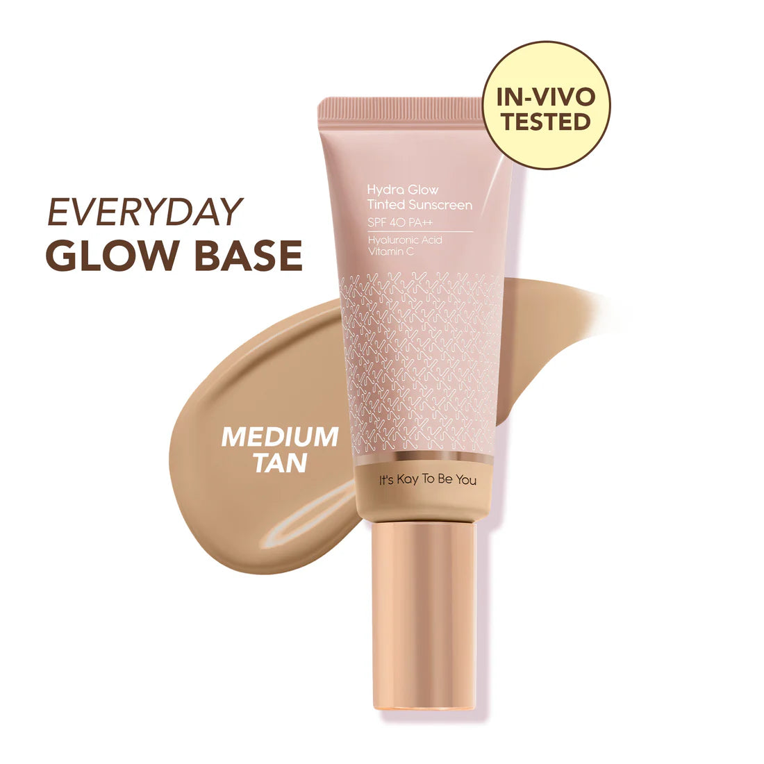 Kay beauty Hydra Glow Tinted Sunscreen SPF 40 PA++