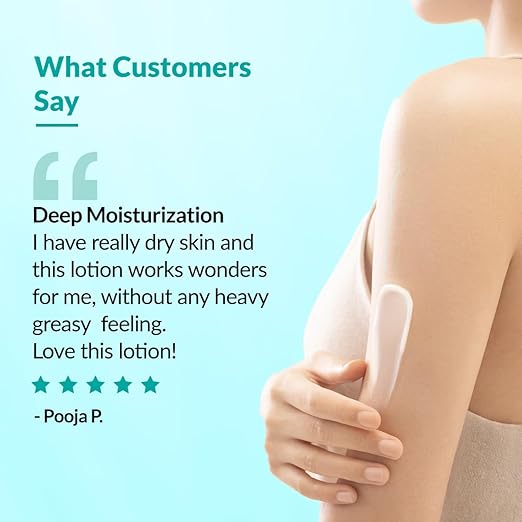 Fixderma Dewrav Deep Hydrating Body Lotion with Ceramide & Shea Butter | Moisturizer for Dry Skin | Body Lotion for Women & Men | Moisturizer for Body - 200 ml