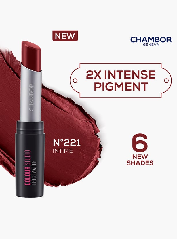 Chambor Tres Matte Lipstick